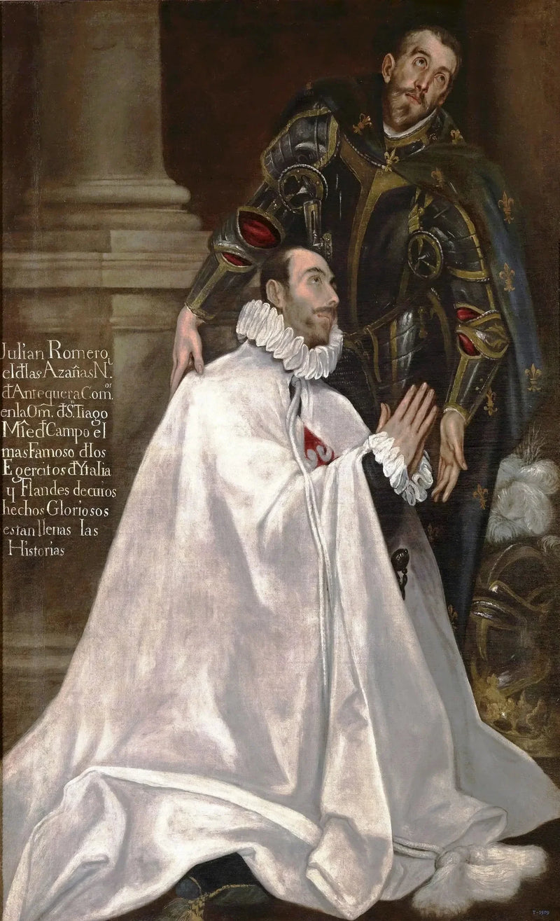 Julián Romero y su hijo Santo Patrón - El Greco