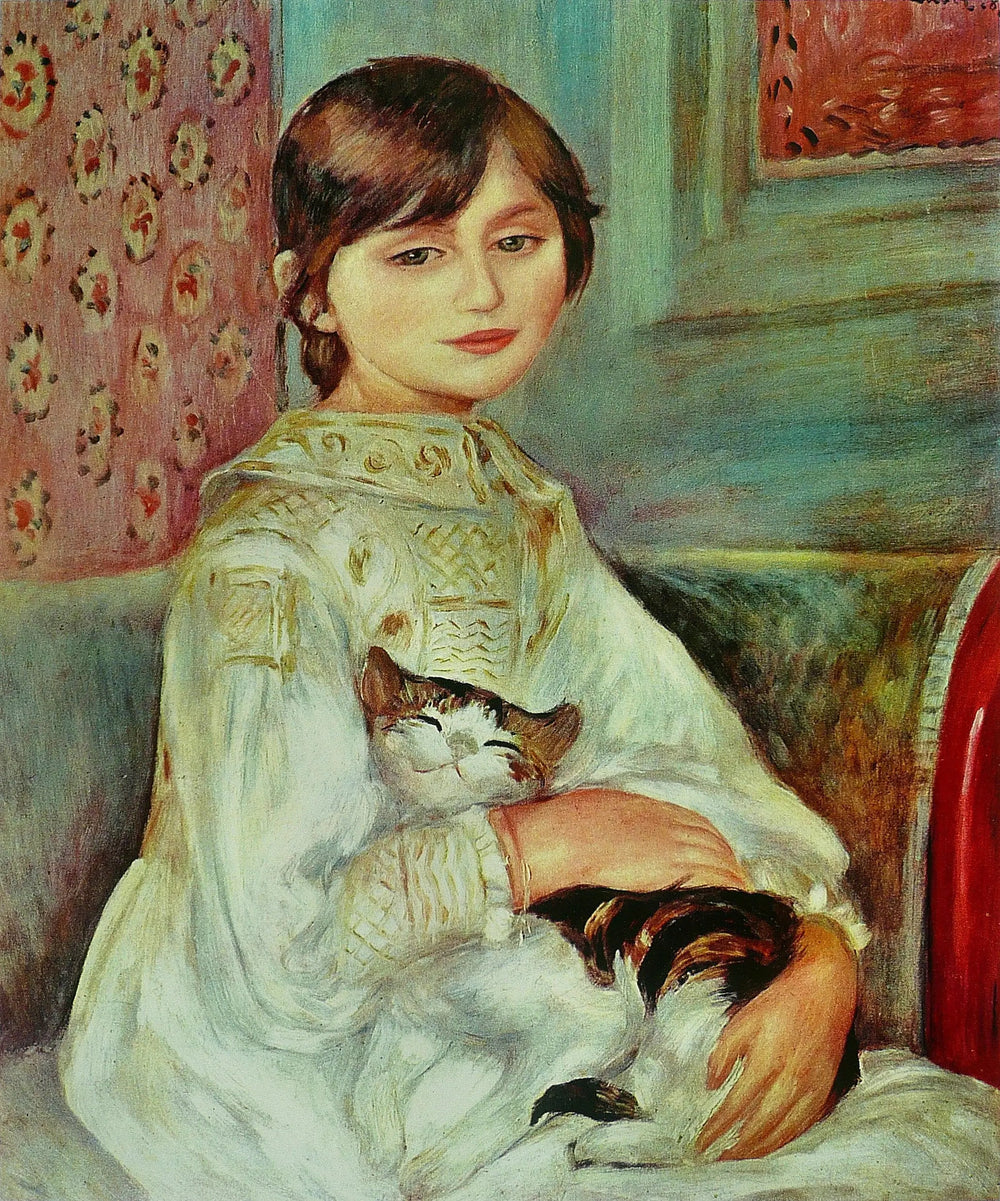 Julie Manet - Pierre-Auguste Renoir image 1 reproduction artisanale de tableau