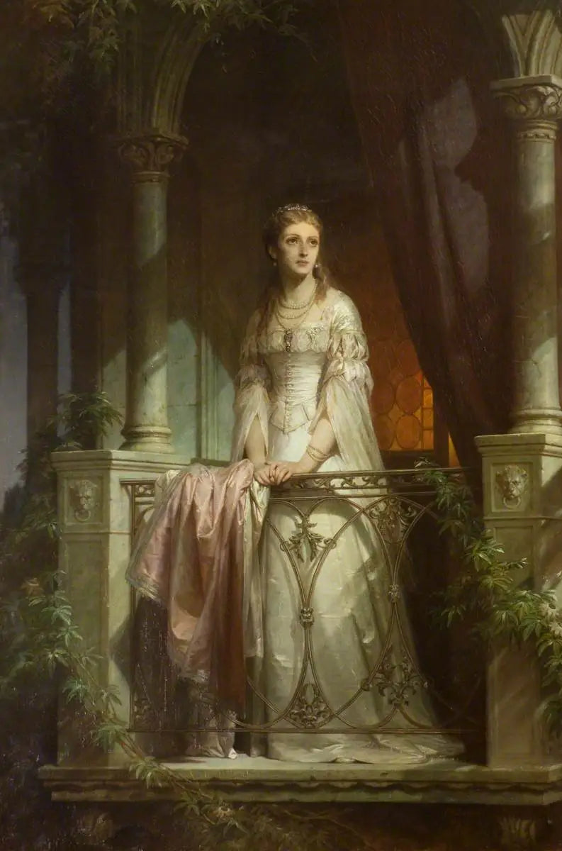 Julieta en el balcón - Thomas Francis Dicksee