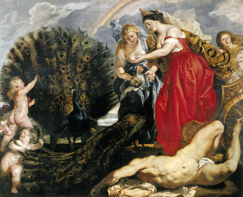 Junón y Argos - Peter Paul Rubens