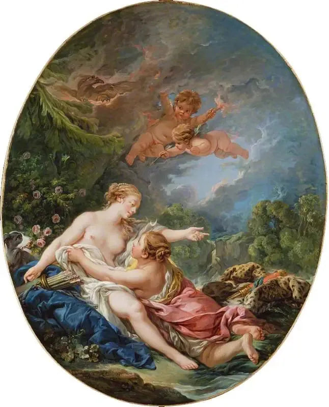 Júpiter y Calisto - François Boucher