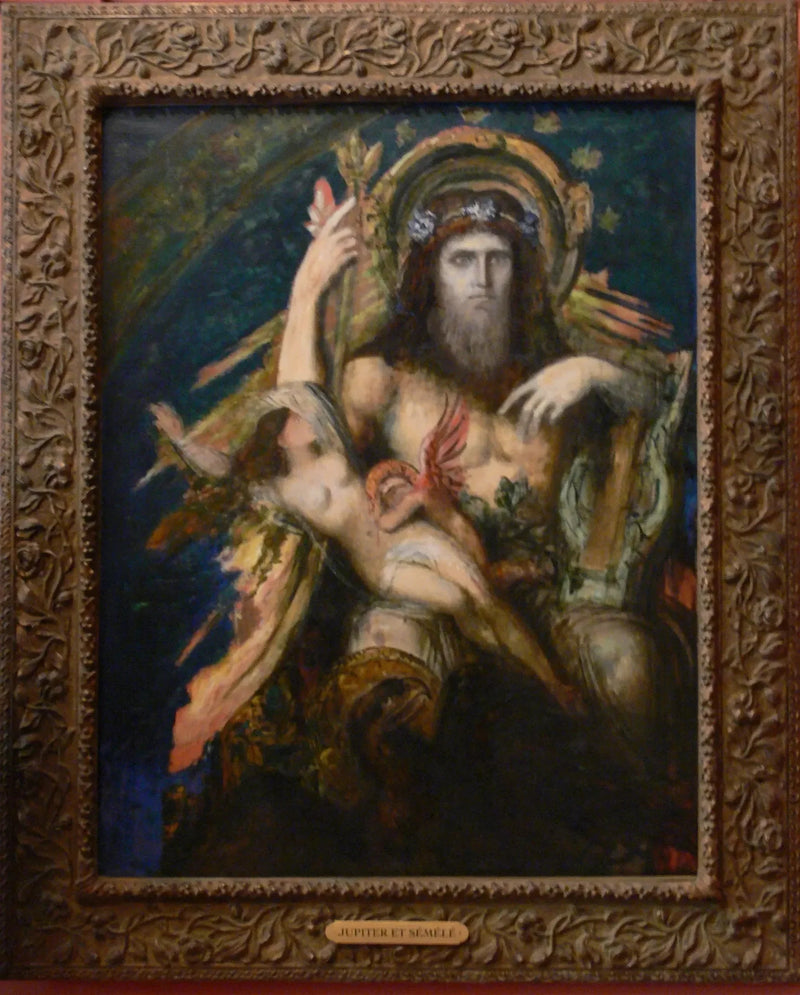 Júpiter y Semele - Gustave Moreau