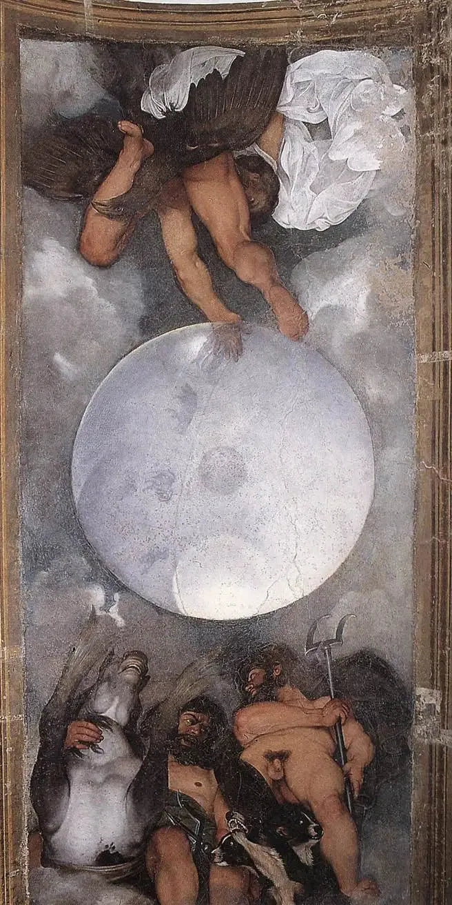 Júpiter, Neptuno y Plutón - Caravaggio