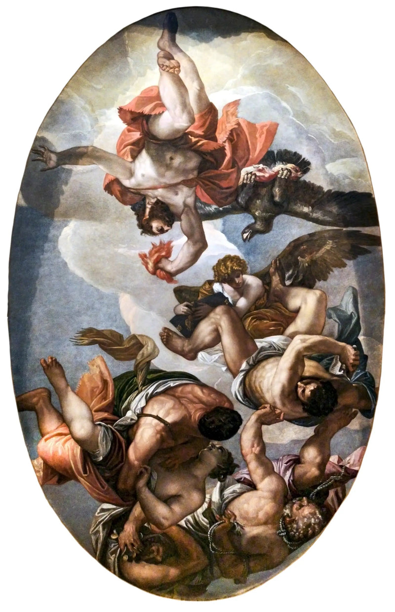 Júpiter castigando los vicios - Paul Véronèse