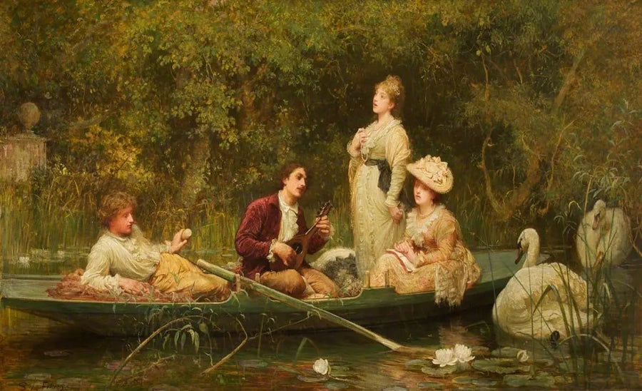 Solo descanso tranquilo y suave - Luke Fildes
