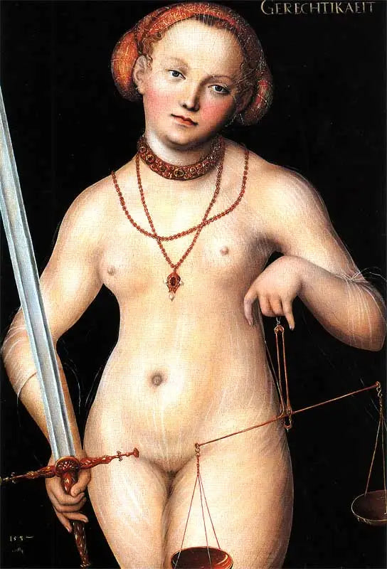 Justicia - Lucas Cranach el Viejo