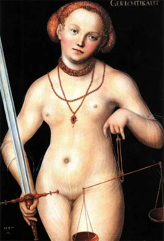 Justicia - Lucas Cranach el Viejo
