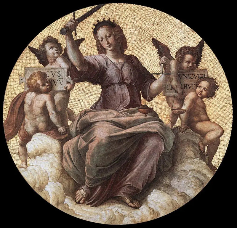 Justicia - Rafael Sanzio