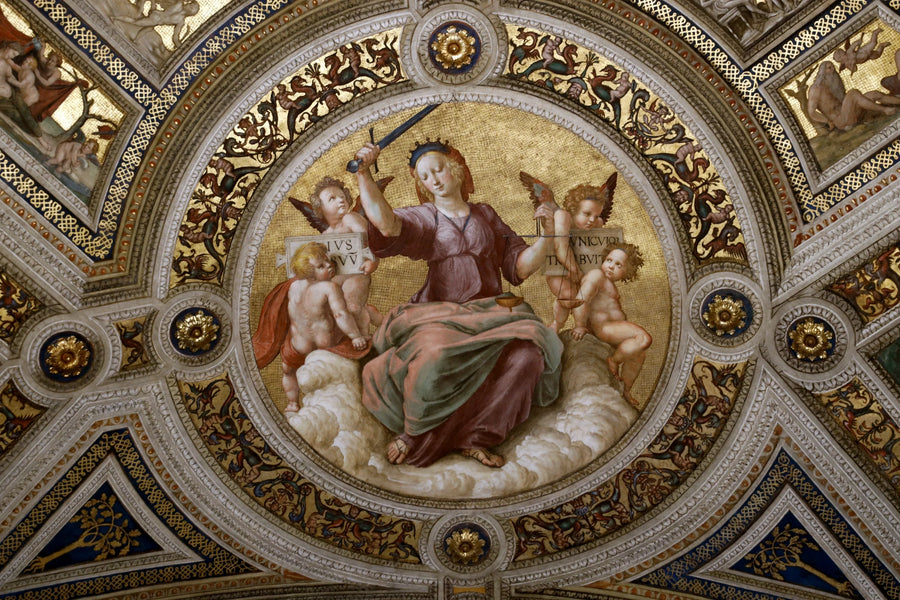La Justice, 1508-1511 – Raphaël, Chambre de la Signature
