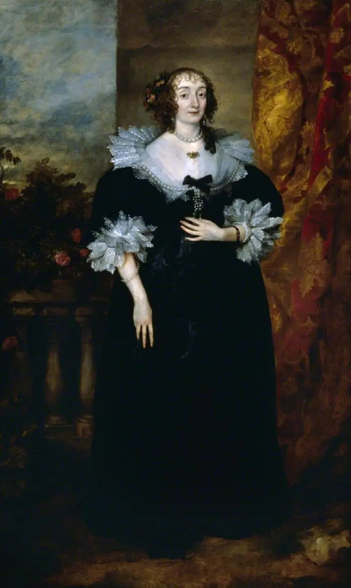 Katherine Manners, duchesse de Buckingham, plus tard marquise d'Antrim (décédée en 1649) - Antoine van Dyck image 1 reproduction d’œuvre d’art à l’huile