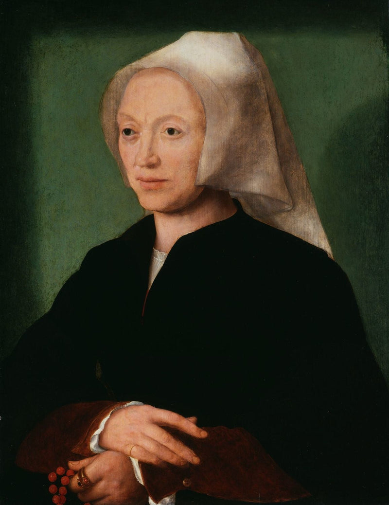 Katlijne van Mispelteeren, la esposa del artista - Joos van Cleve