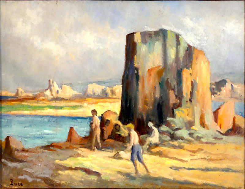Kermouster, la playa - Maximilien Luce