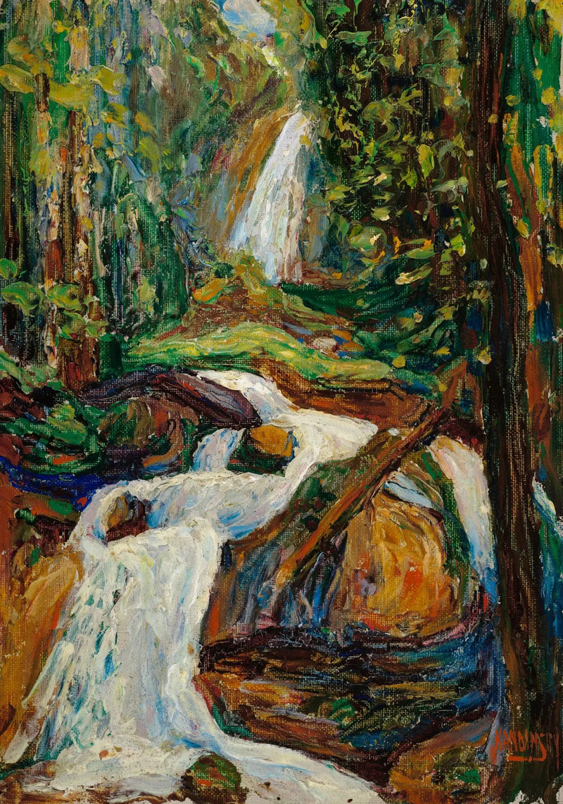 Kochel – Cascada I - Vassily Kandinsky