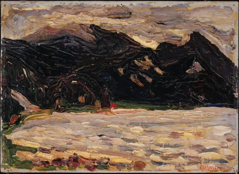 Kochel, lago y Herzogstand - Vassily Kandinsky