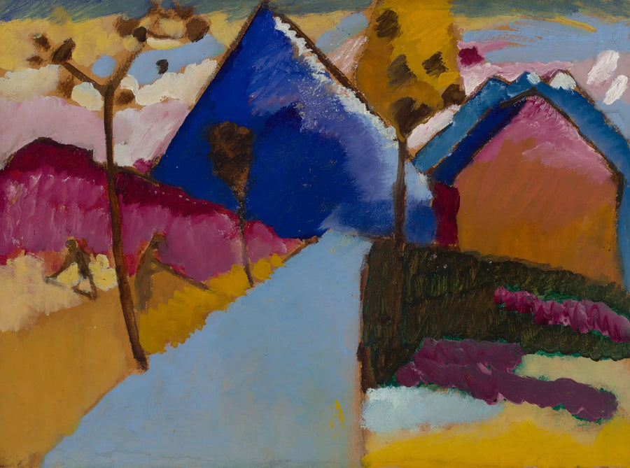 Kochel - Ruta recta - Vassily Kandinsky