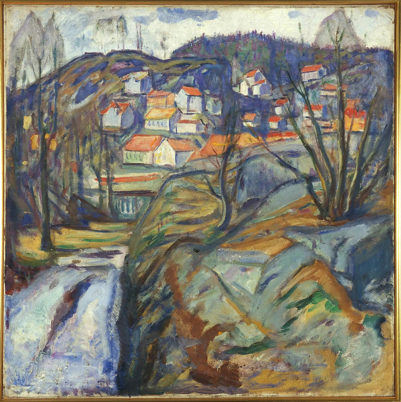 Kragerø en primavera - Edvard Munch