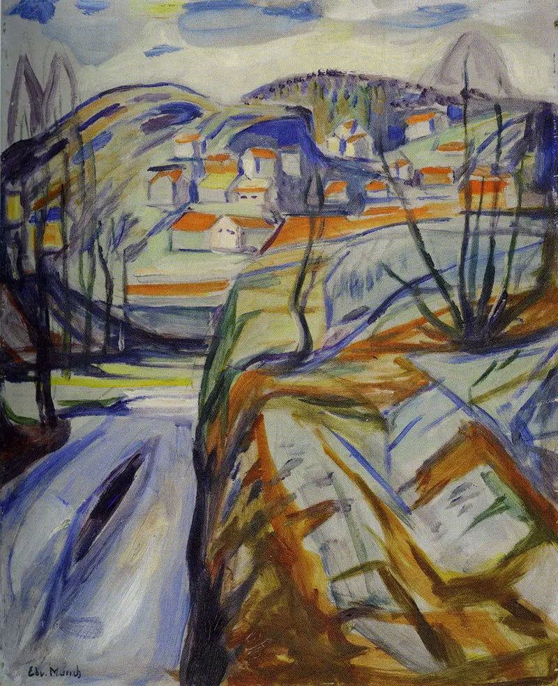 Kragerø en primavera - Edvard Munch