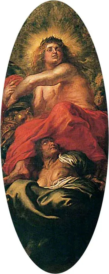 La abundancia eliminando la avaricia - Peter Paul Rubens