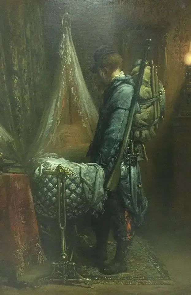 La despedida del soldado - Gustave Doré