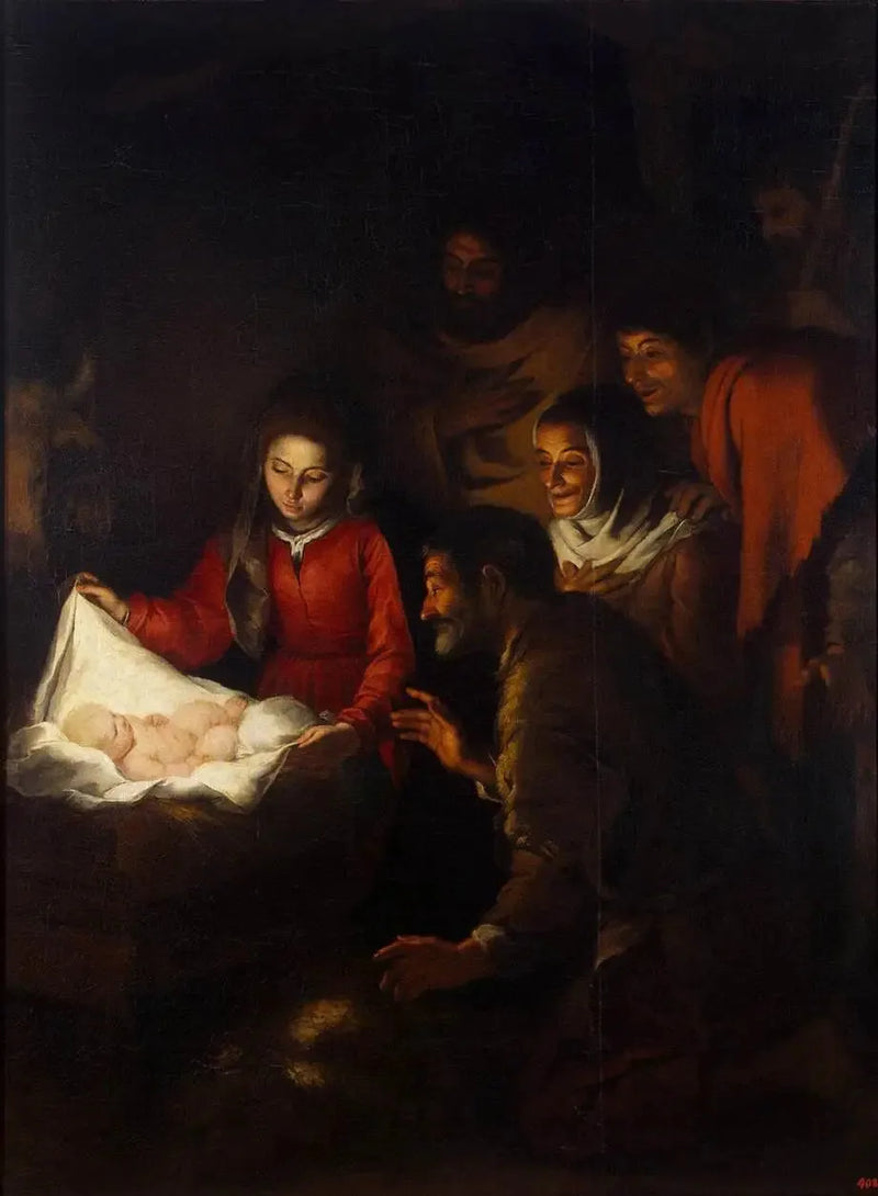 La adoración de los pastores - Bartolomé Esteban Murillo