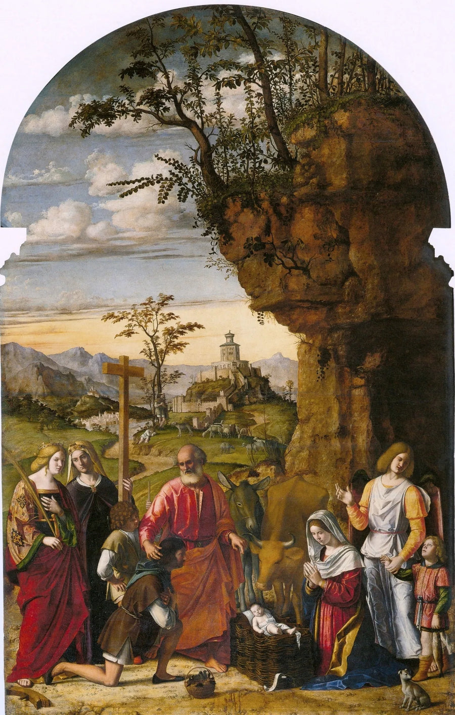 La adoración de los pastores - Cima da Conegliano