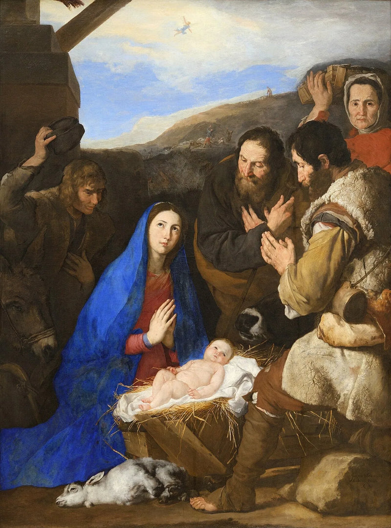 La adoración de los pastores - Jusepe de Ribera
