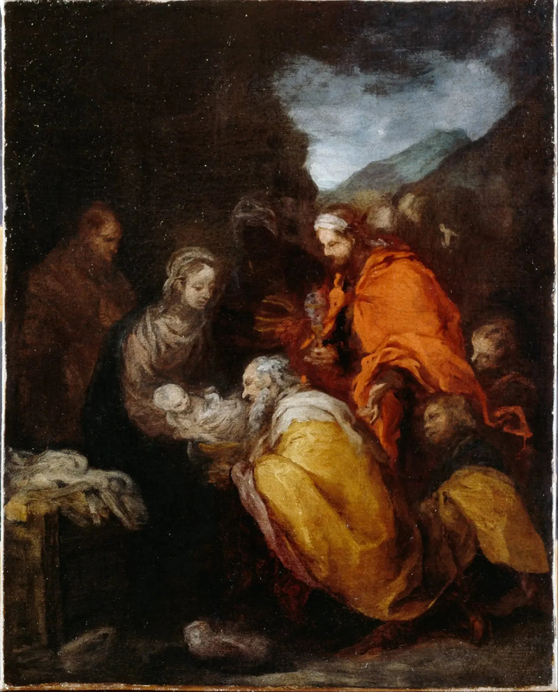 La adoración de los Reyes Magos - Bartolomé Esteban Murillo