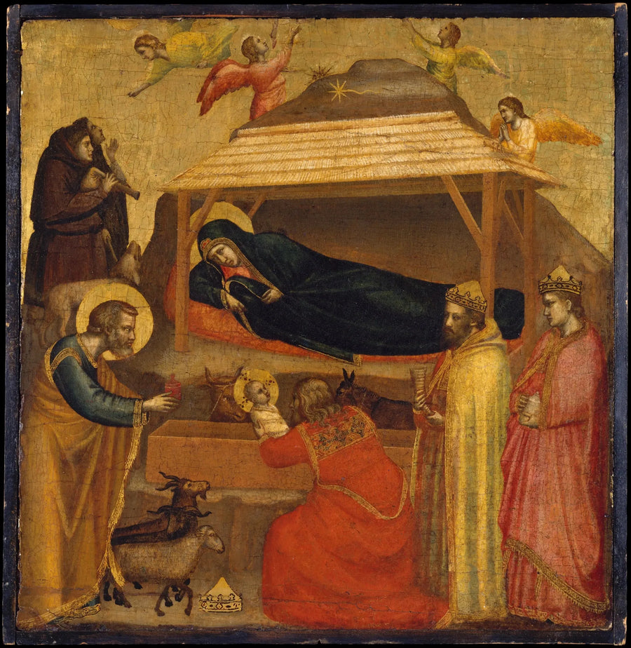 La Adoración de los Reyes Magos - Giotto