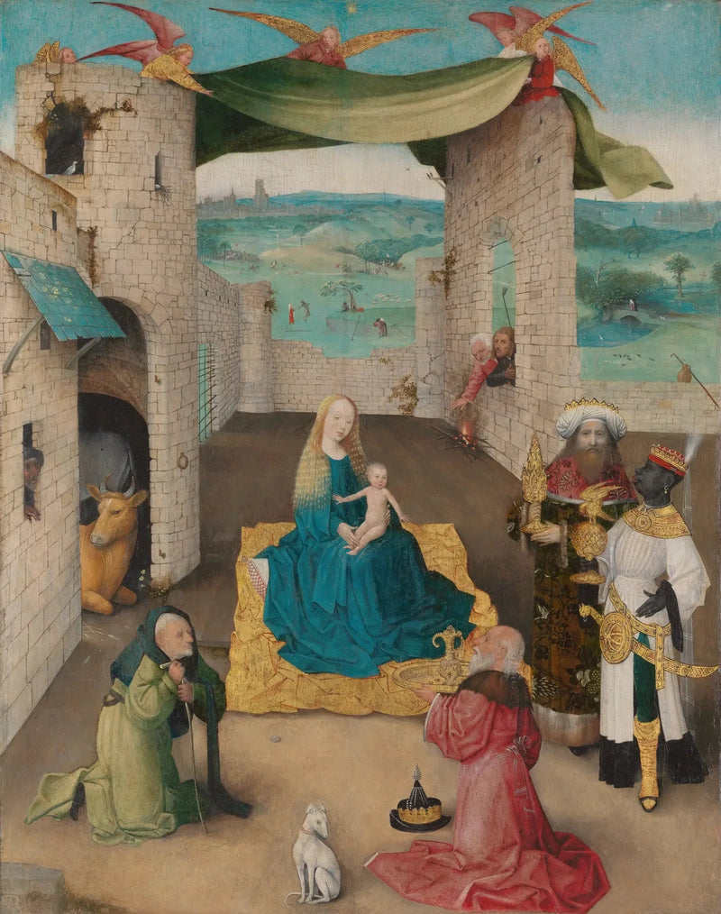 La Adoración de los Magos - Hieronymus Bosch