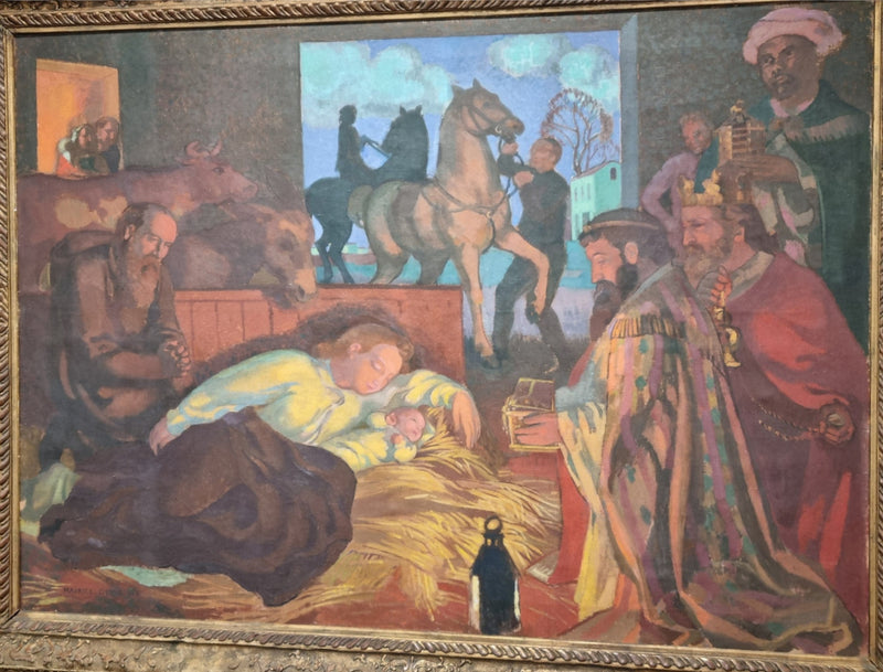 La adoración de los Reyes Magos - Maurice Denis