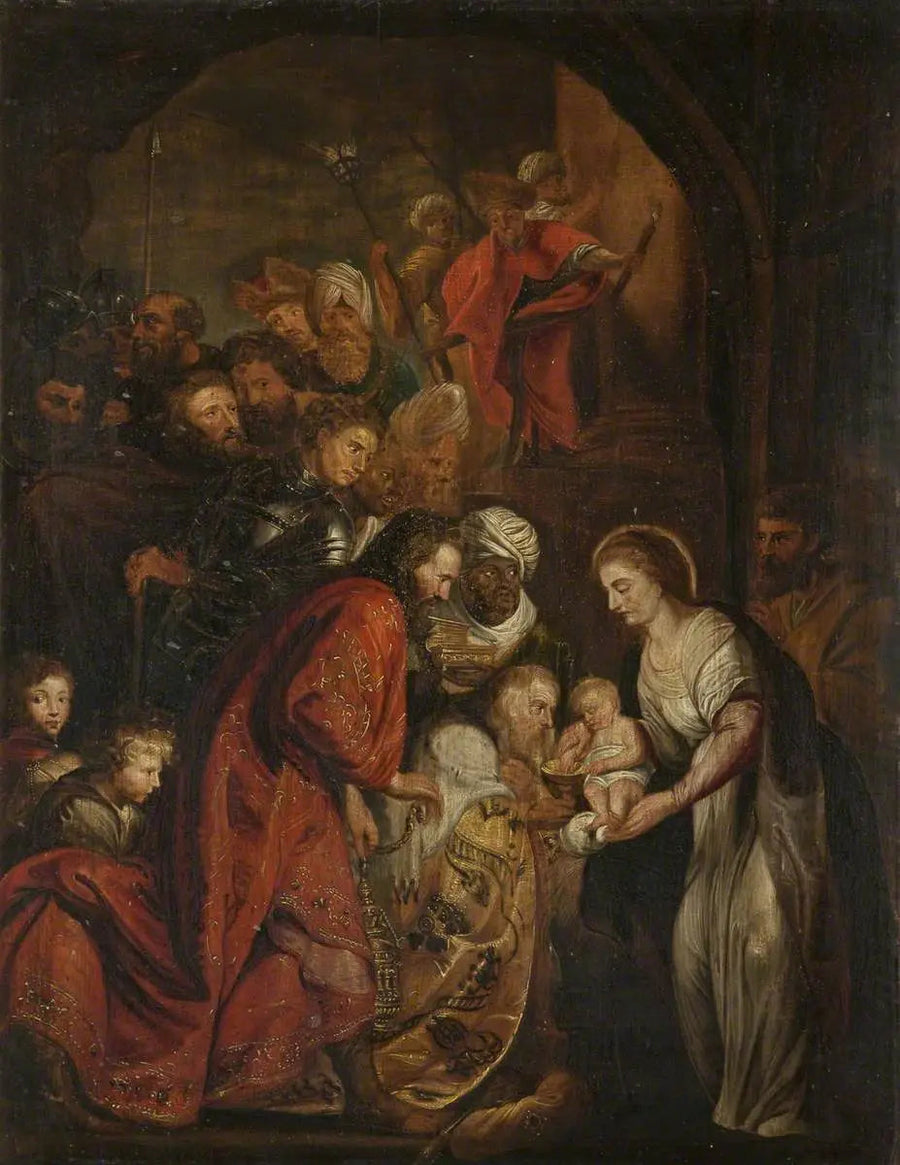La adoración de los Reyes Magos - Peter Paul Rubens