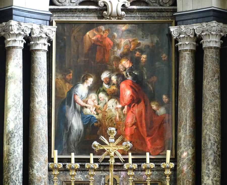 La adoración de los Reyes Magos - Peter Paul Rubens