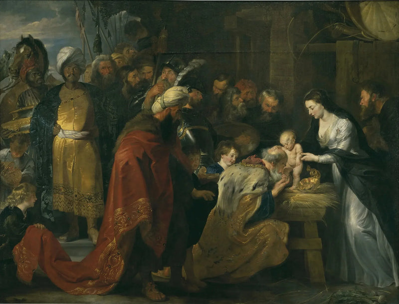 La Adoración de los Reyes Magos - Peter Paul Rubens