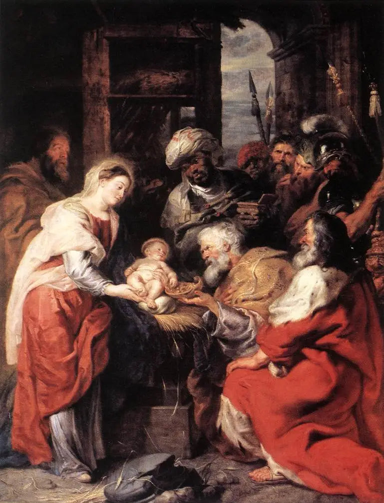 La adoración de los Reyes Magos - Peter Paul Rubens