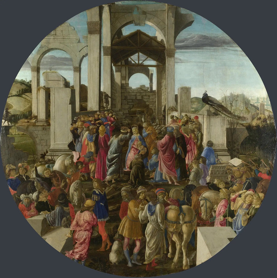La Adoración de los Magos - Sandro Botticelli