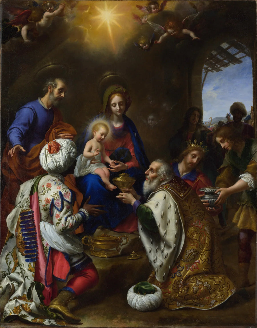 La Adoración de los Reyes Magos - Carlo Dolci