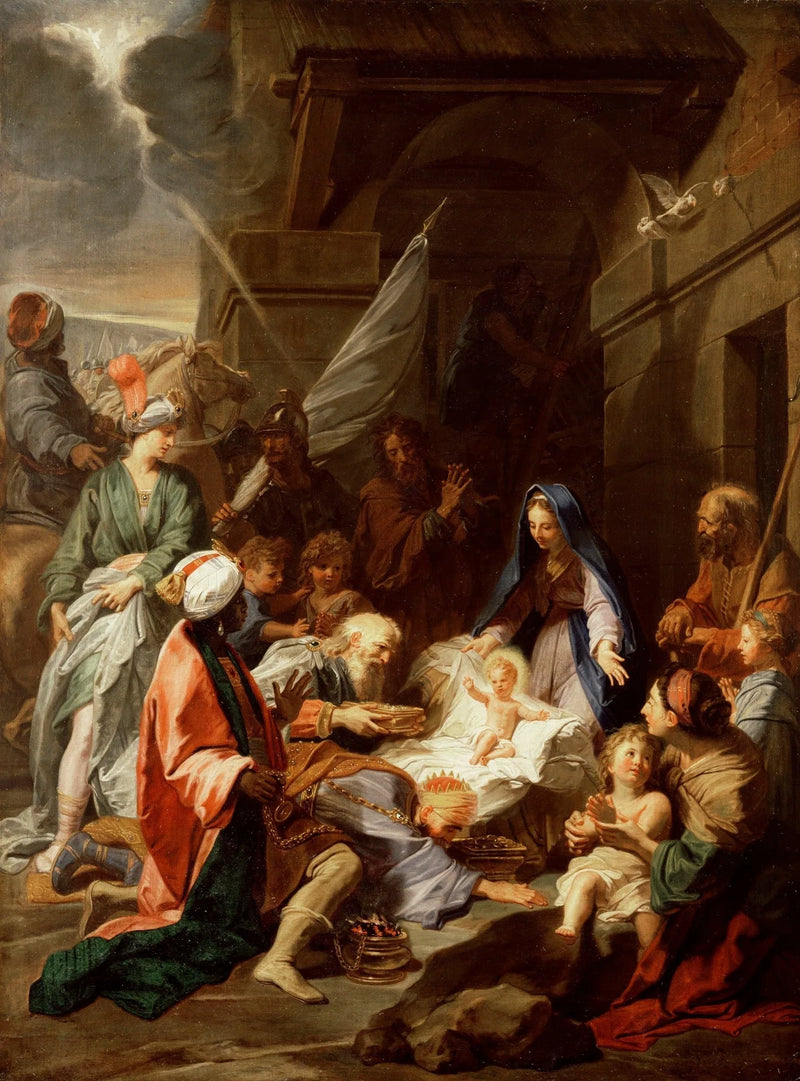 La Adoración de los Reyes Magos - Jean-Baptiste Jouvenet