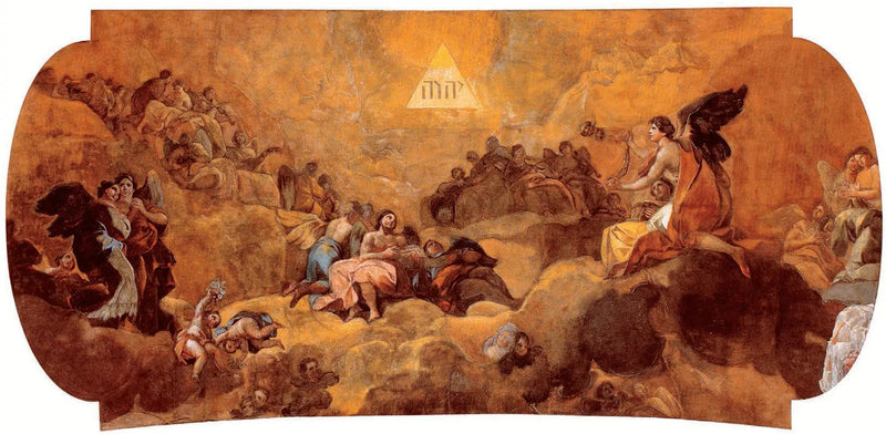 La Adoración del nombre de Dios - Francisco de Goya