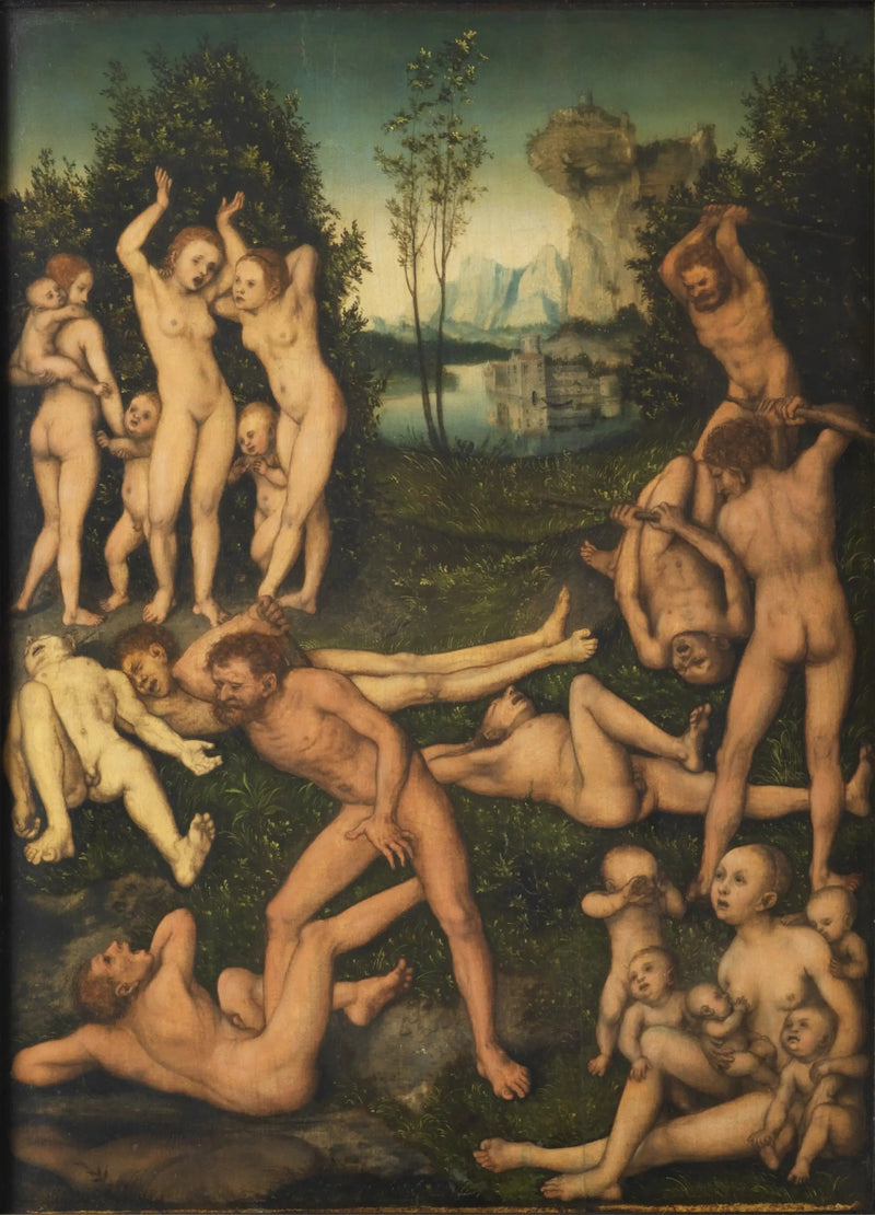 La Edad de Plata, anteriormente conocida como Los efectos de los celos - Lucas Cranach el Viejo