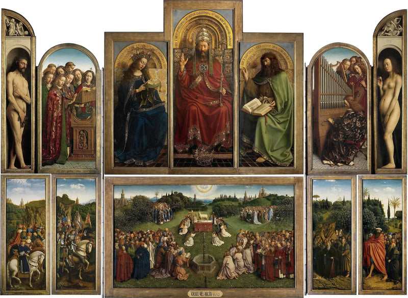 El cordero místico - Jan van Eyck