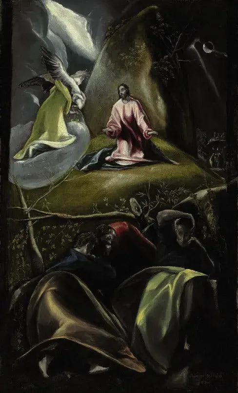 La agonía en el jardín de los olivos - El Greco