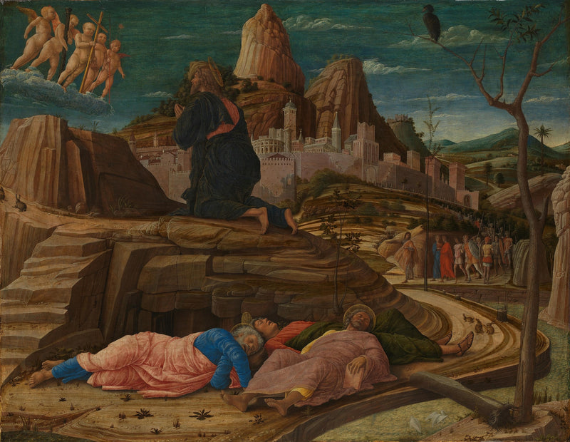 La agonía en el jardín - Andrea Mantegna