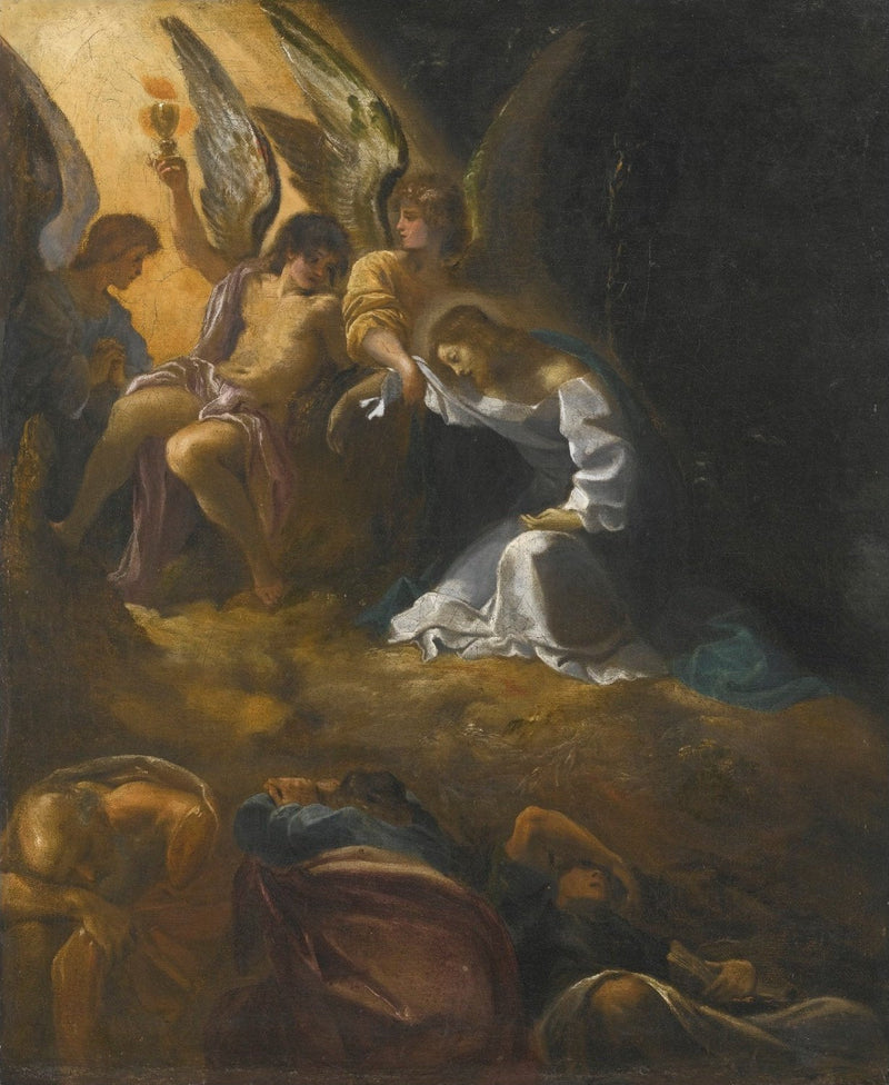 La agonía en el jardín de Getsemaní - Ludovico Carracci