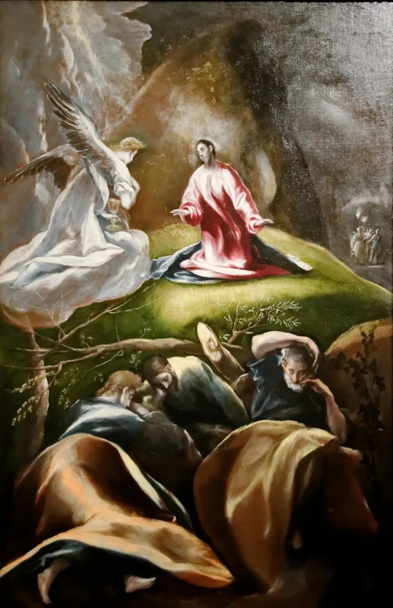 La agonía en el jardín de los olivos - El Greco