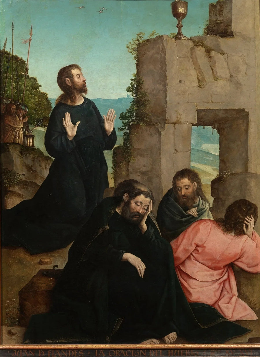 La agonía en el jardín - Juan de Flandes