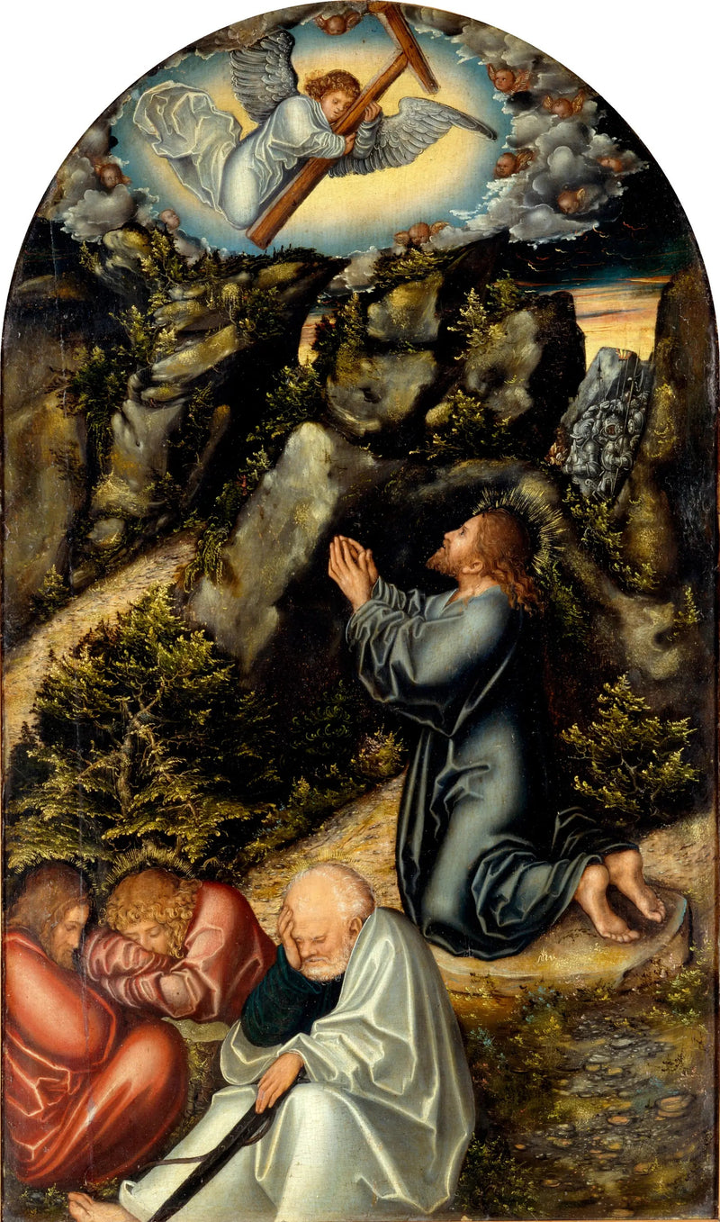 La agonía en el jardín - Lucas Cranach el Viejo