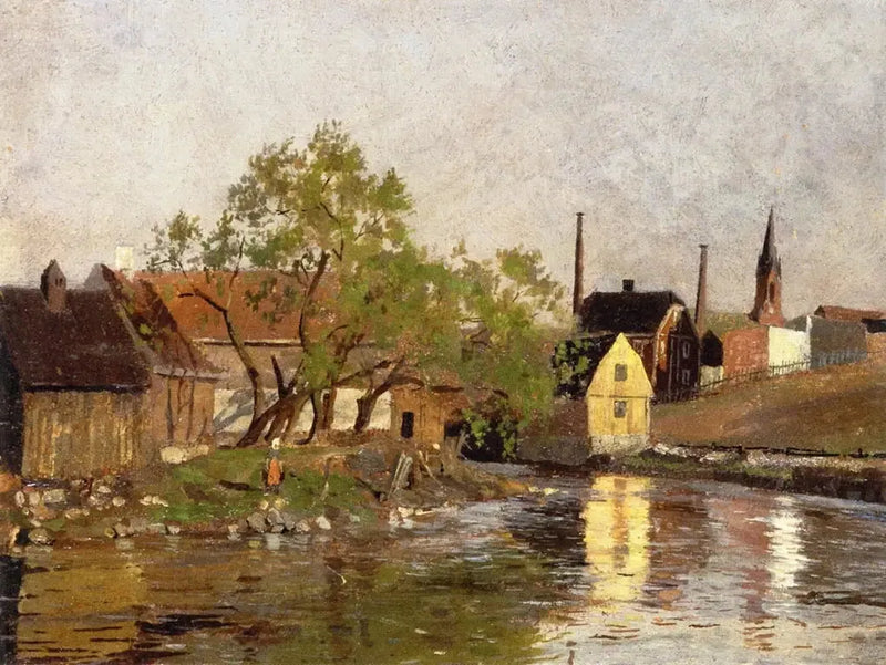 El Akerselva - Edvard Munch