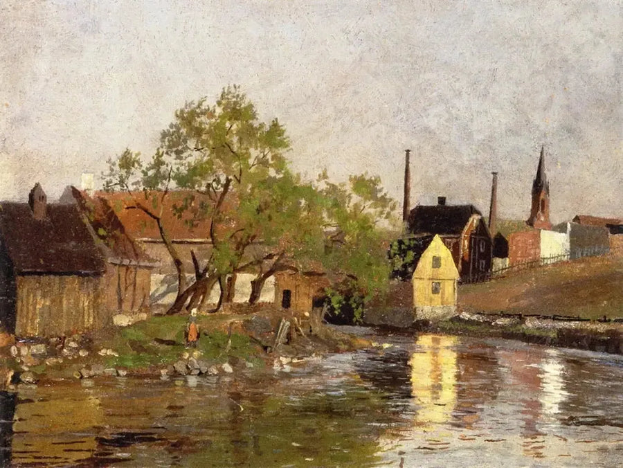 El Akerselva - Edvard Munch
