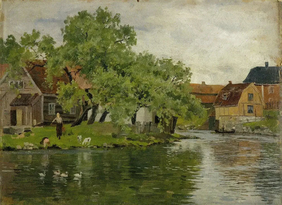 El Akerselva - Edvard Munch