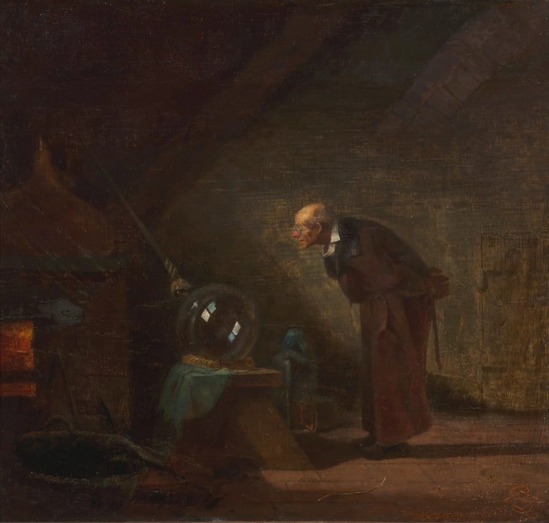 El Alquimista - Carl Spitzweg